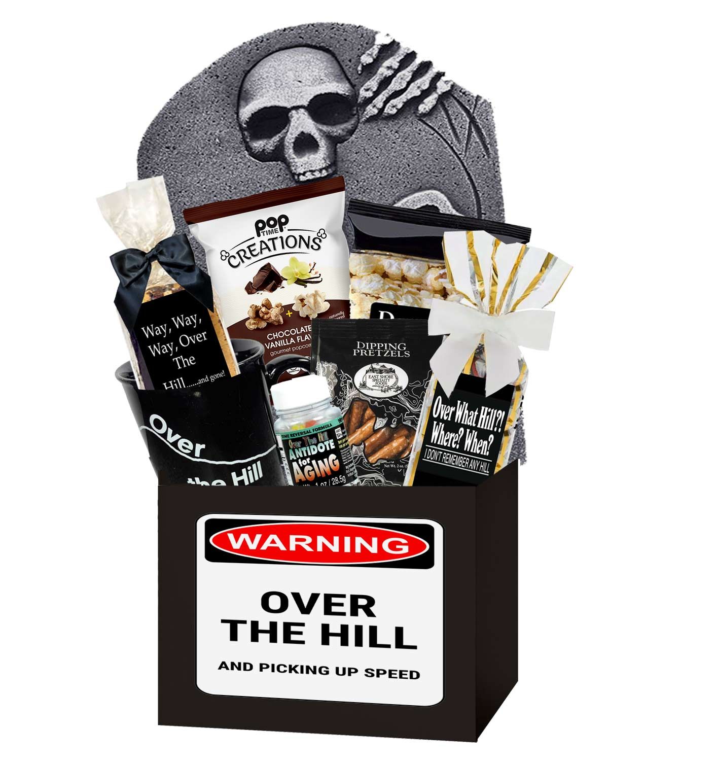 Over the Hill Birthday Gift Basket